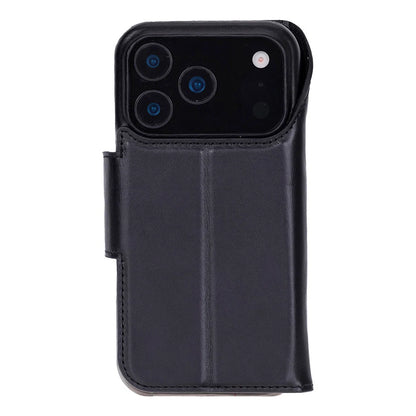 Elite Magic iPhone 17 Pro Detachable Leather Wallet Case