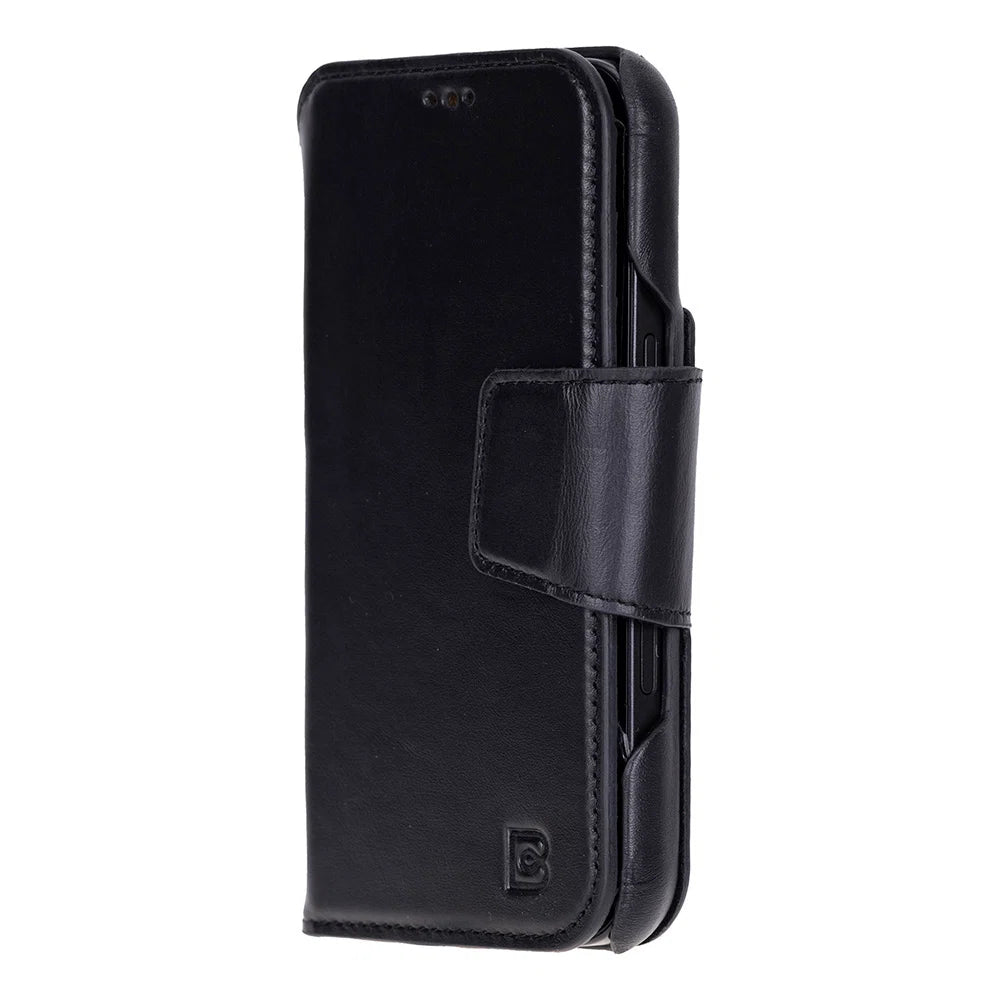 Elite Magic iPhone 17 Pro Detachable Leather Wallet Case