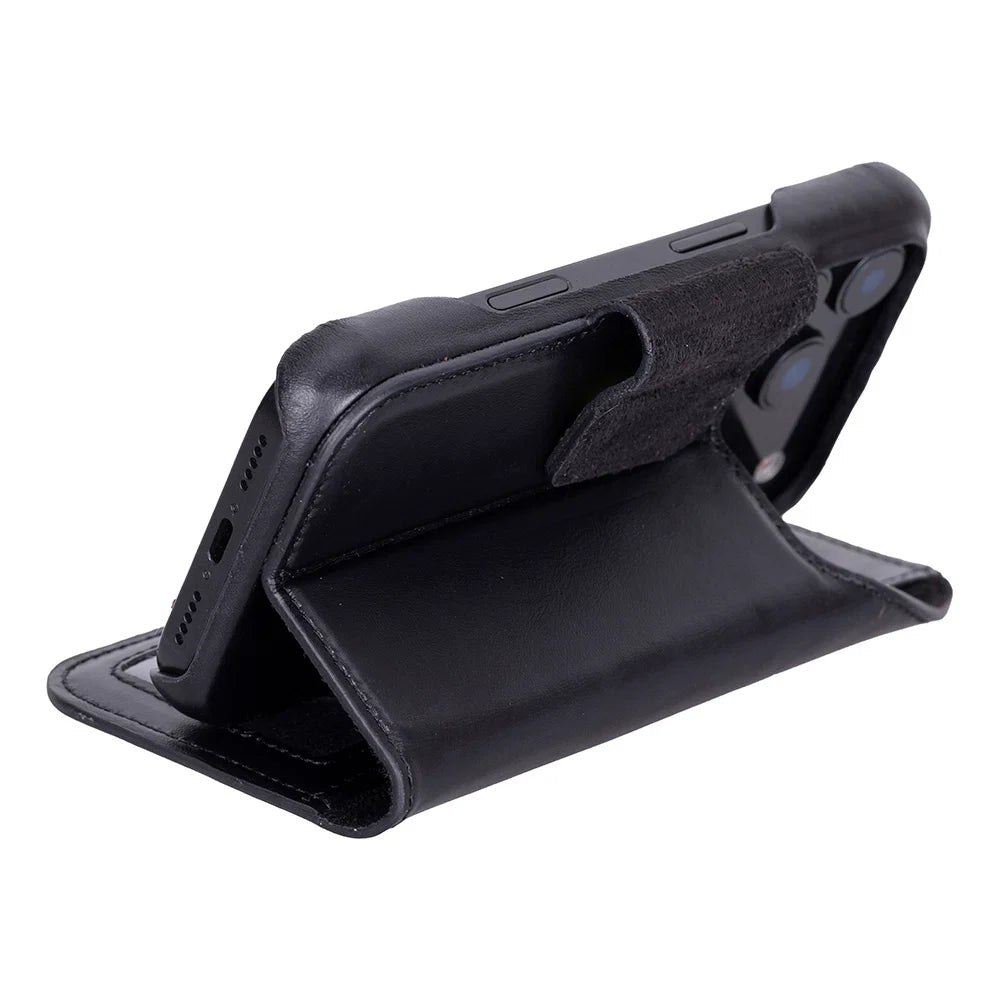 Elite Magic iPhone 17 Pro Max Leather Detachable Wallet Case