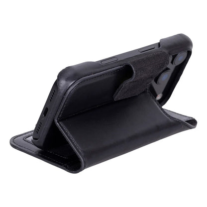 Elite Magic iPhone 17 Pro Detachable Leather Wallet Case