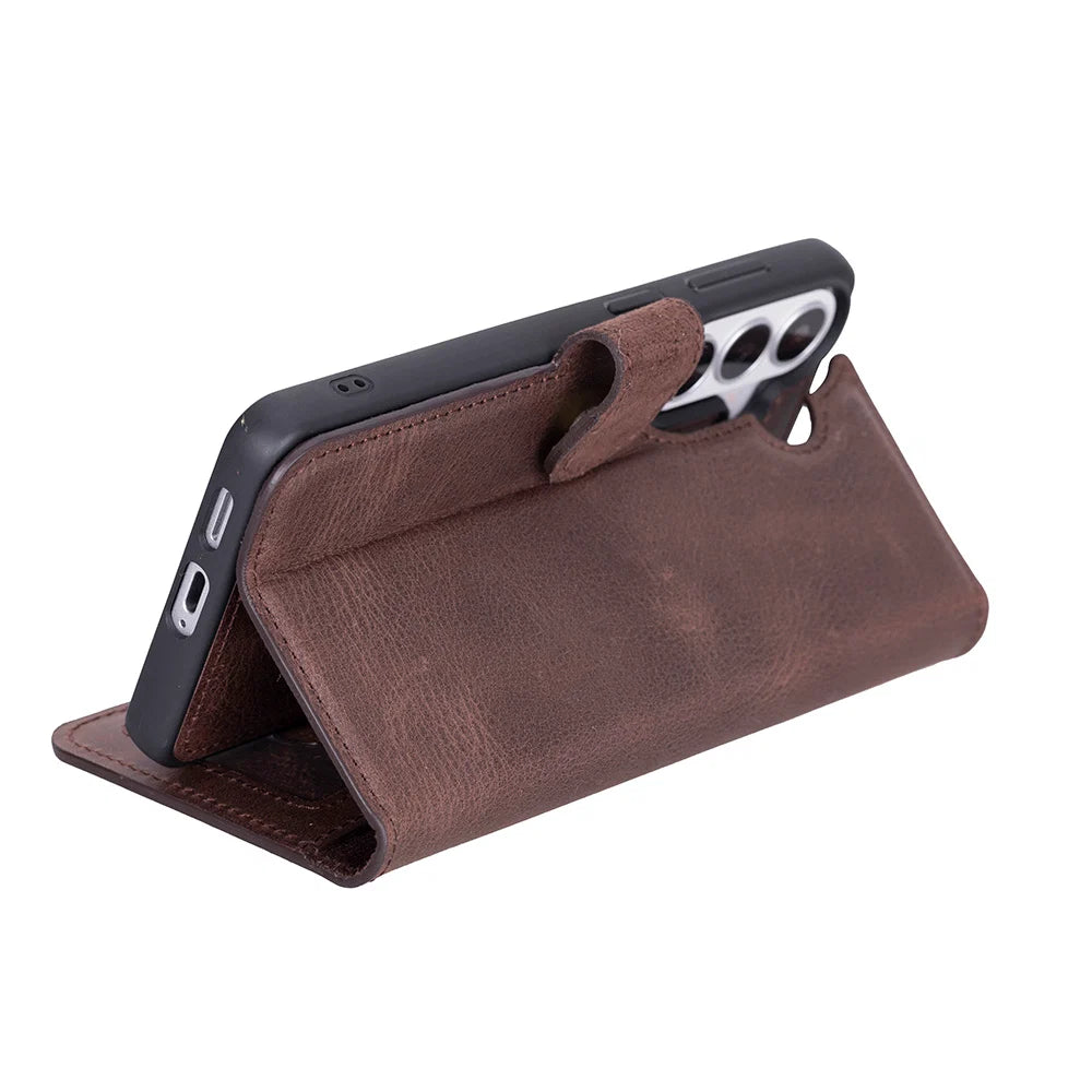 Magic Samsung Galaxy S26 Detachable Leather Wallet Case