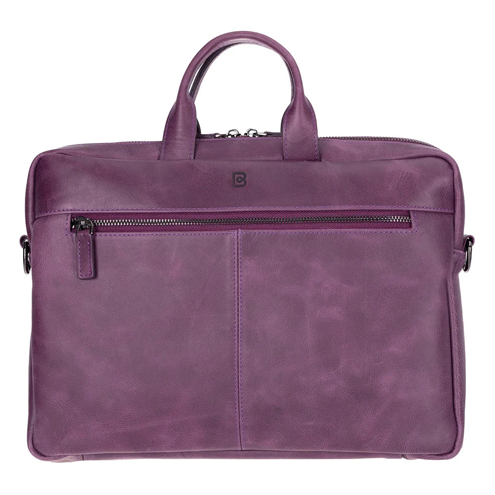 Bouletta 16" Apollo Genuine Leather Bags Apple MacBook Pro / Mac Book Air / Notebook Dark Brown