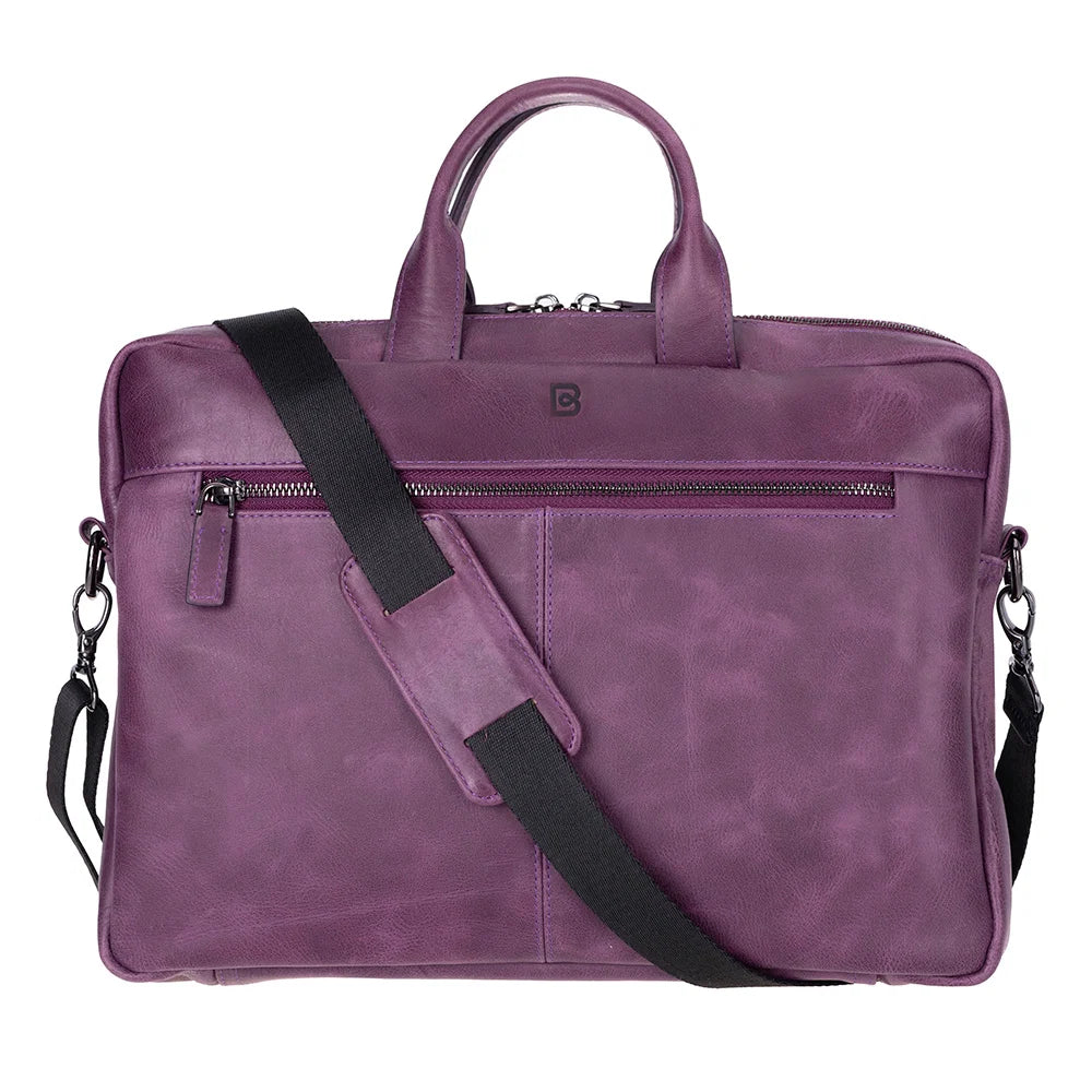 Bouletta 16" Apollo Genuine Leather Bags Apple MacBook Pro / Mac Book Air / Notebook Dark Brown