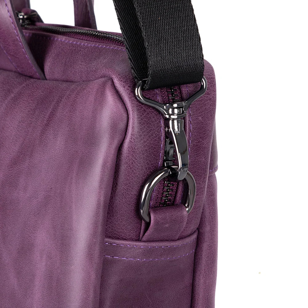 Bouletta 16" Apollo Genuine Leather Bags Apple MacBook Pro / Mac Book Air / Notebook Dark Brown
