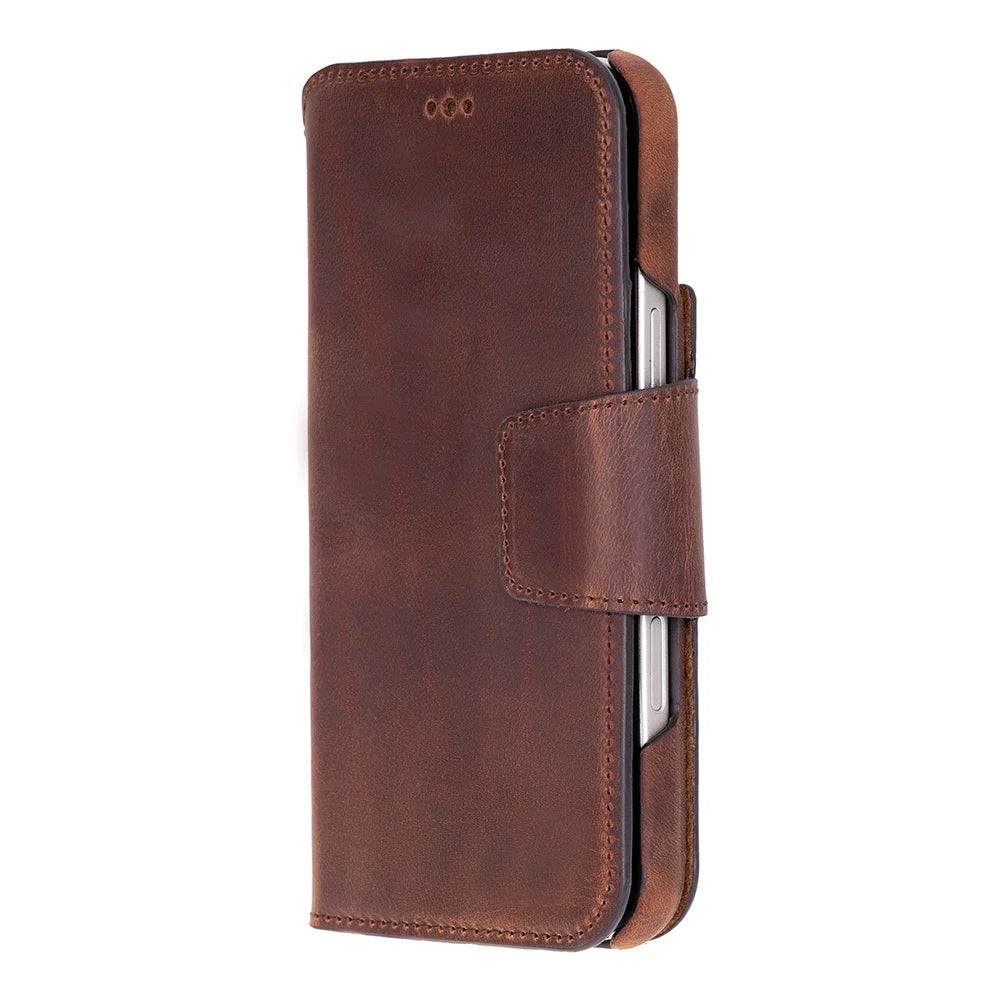 Elite Magic iPhone 17 Pro Max Leather Detachable Wallet Case