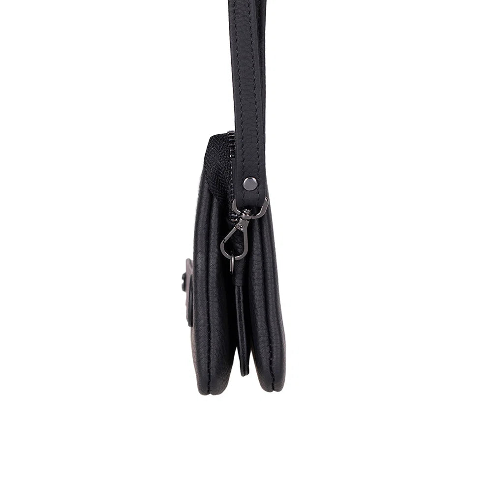 Majeste Leather Clutch Bag