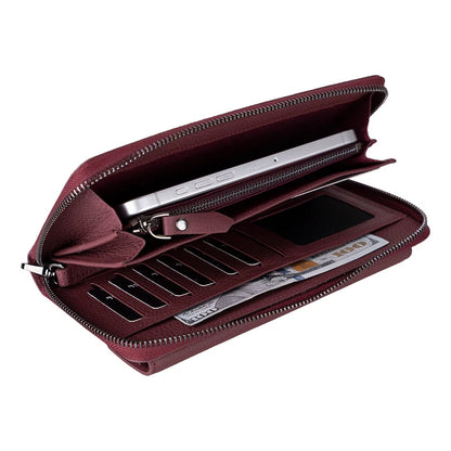 Aristo Leather Phone Wallet with Wrist Strap