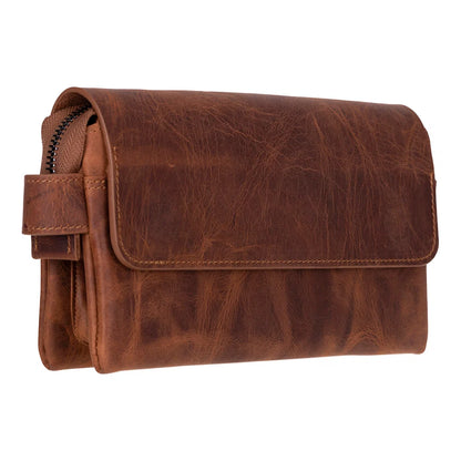 Prestige Leather Wristlet Clutch