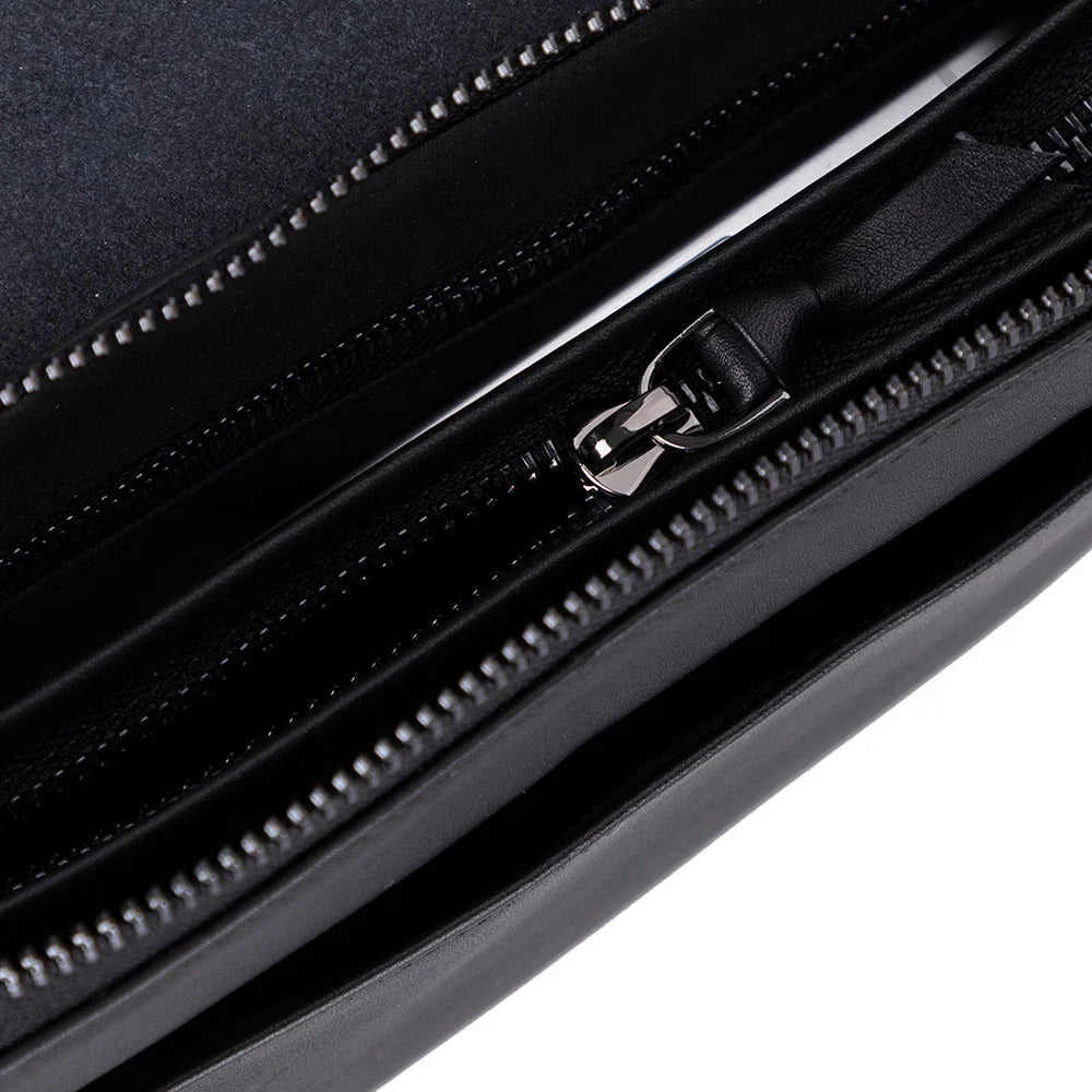 Prestige Leather Clutch Bag
