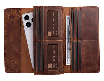 Noble Leather Phone Wallet