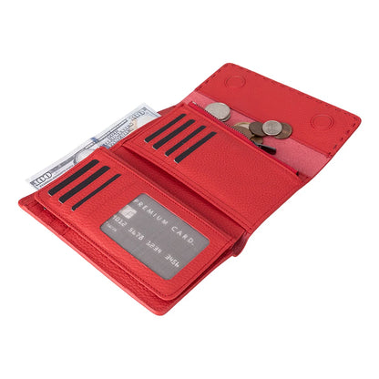 Linea Leather Wallet with 12 Card Slots
