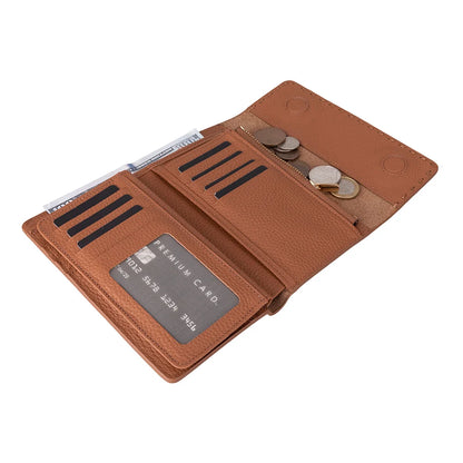 Linea Leather Wallet with 12 Card Slots