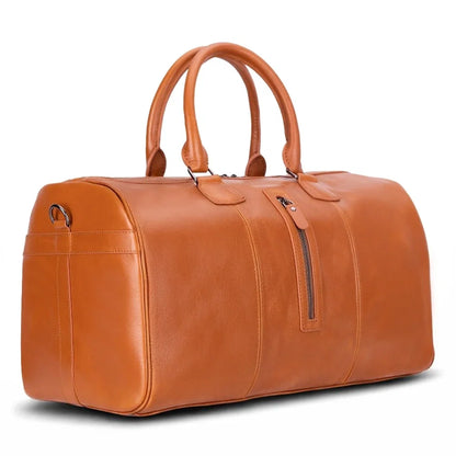 Dolly Leather Weekender Duffel Bag