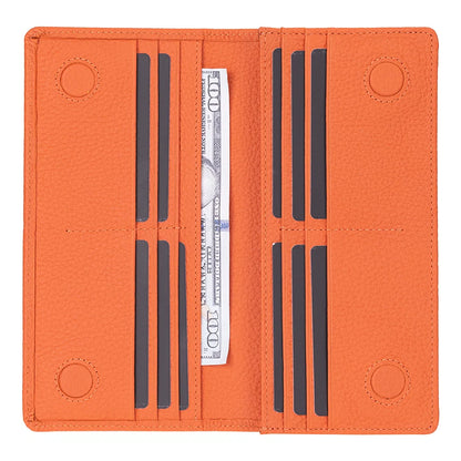 Aura Leather Phone Wallet with Handle