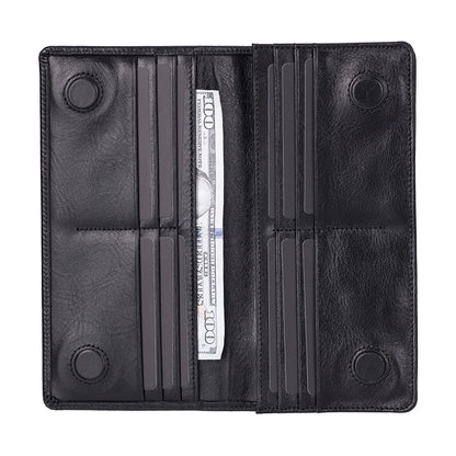 Aura Leather Phone Wallet with Handle