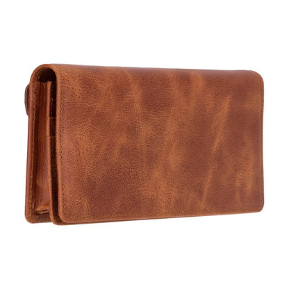 Aura Leather Phone Wallet with Handle