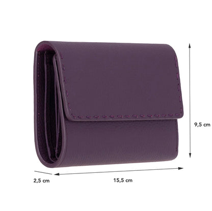 Linea Leather Wallet with 12 Card Slots