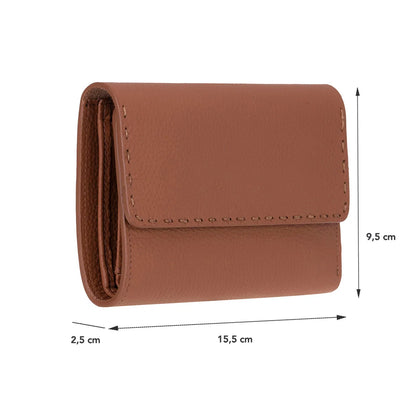 Linea Leather Wallet with 12 Card Slots
