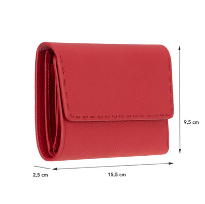 Linea Leather Wallet with 12 Card Slots