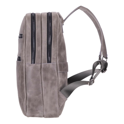 Hidden Castle Leather Laptop Backpack