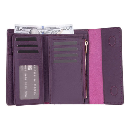 Linea Leather Wallet with 12 Card Slots