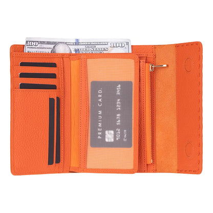 Linea Leather Wallet with 12 Card Slots