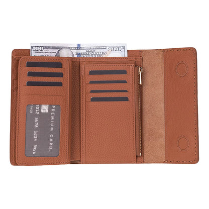 Linea Leather Wallet with 12 Card Slots