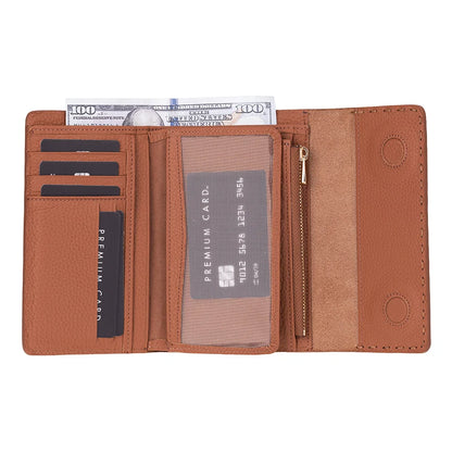 Linea Leather Wallet with 12 Card Slots