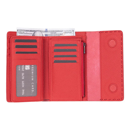 Linea Leather Wallet with 12 Card Slots