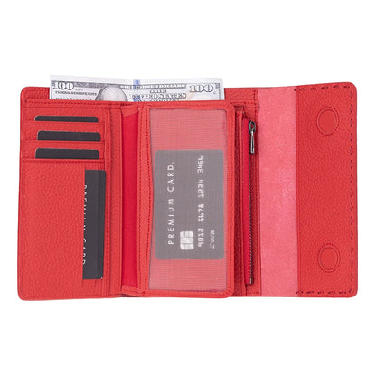 Linea Leather Wallet with 12 Card Slots