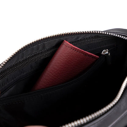 Forge Leather Locking Wristlet Clutch