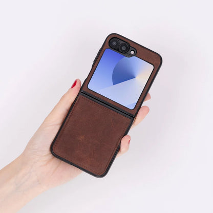 Flex Cover Samsung Galaxy Z Flip 6 Leather Case