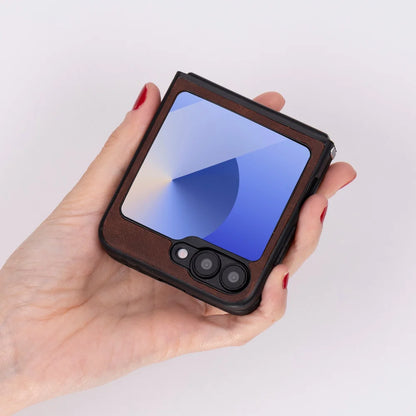 Flex Cover Samsung Galaxy Z Flip 6 Leather Case