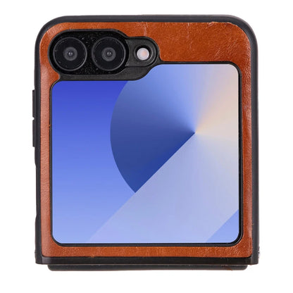 Flex Cover Samsung Galaxy Z Flip 6 Leather Case
