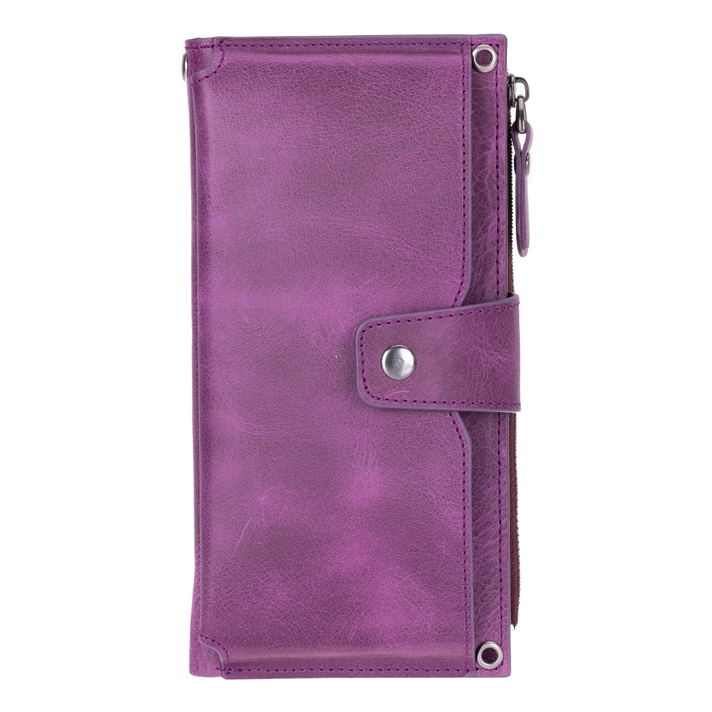 Lozan Strap Leather Crossbody Wallet