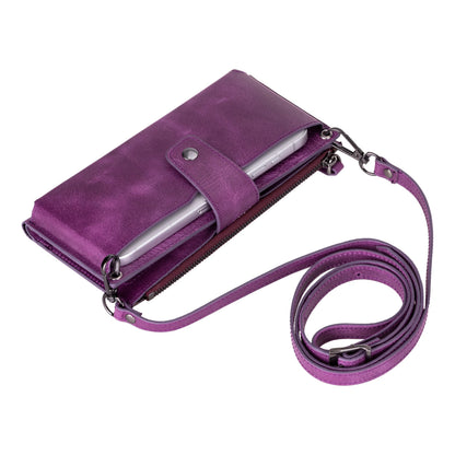 Lozan Leather Phone Crossbody Wallet