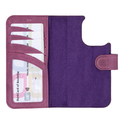 Magic iPhone 16 Pro Detachable Leather Wallet Case – Core Palette