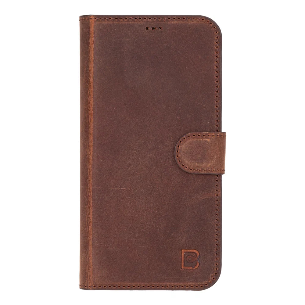 Magic iPhone 16 Pro Leather Detachable Wallet Case