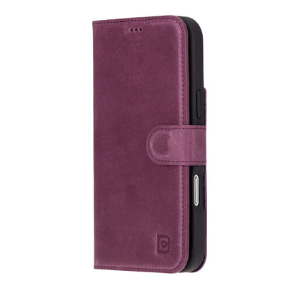 Magic iPhone 16 Pro Detachable Leather Wallet Case – Core Palette