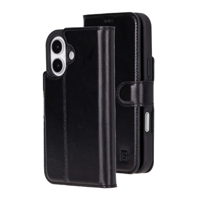 Magic iPhone 16 Detachable Leather Wallet Case – Core Palette