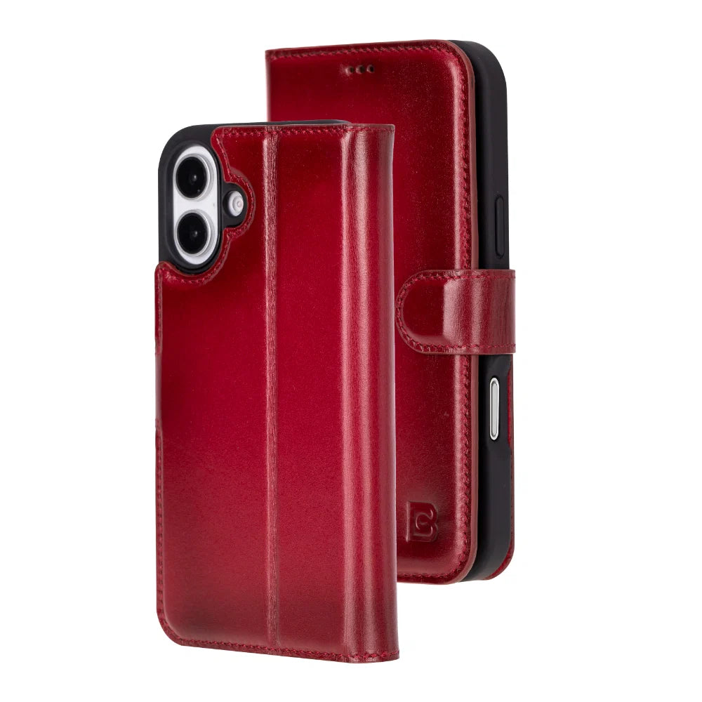 Magic iPhone 16 Leather Detachable Wallet Case