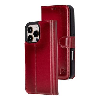 Magic iPhone 16 Pro Detachable Leather Wallet Case – Core Palette