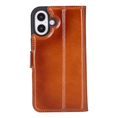Magic iPhone 16 Plus Detachable Leather Wallet Case – Core Palette