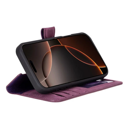 Magic iPhone 16 Pro Detachable Leather Wallet Case – Core Palette