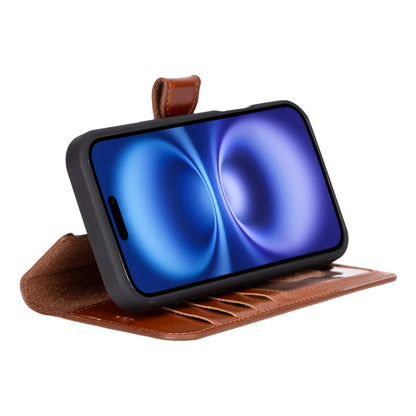 Magic iPhone 16 Detachable Leather Wallet Case – Core Palette