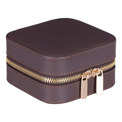 Amanda Medium Leather Jewelry Box