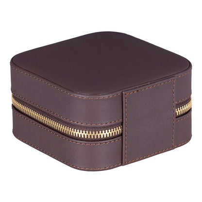 Amanda Medium Leather Jewelry Box