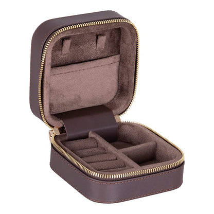 Amanda Medium Leather Jewelry Box