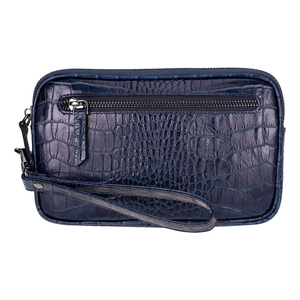 Noma Leather Clutch Bag