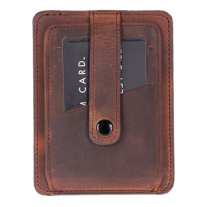 BLWL20 Snap Leather Card Holder